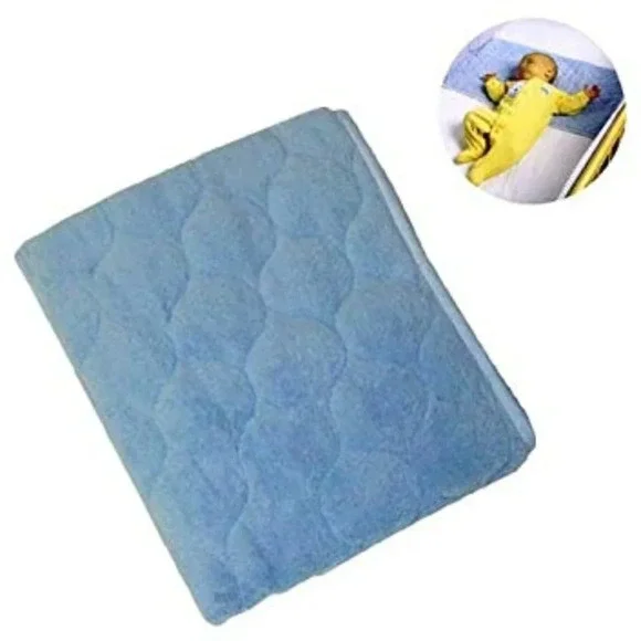 Nojo Coral Fleece Sheet Saver - Blue - Picture 3 of 7